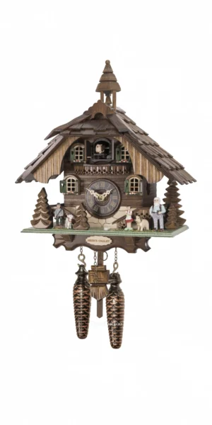 นาฬิกากุ๊กกูเยอรมัน Black Forest Germany ระบบ Quartz บ้าน Heidi สไตล์ยุโรป รหัสสินค้า 0377