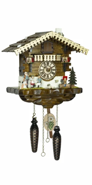 นาฬิกากุ๊กกูเยอรมัน Black Forest Germany ระบบ Quartz พร้อมเสียงดนตรี บ้าน Heidi สไตล์ยุโรป รหัสสินค้า 0137